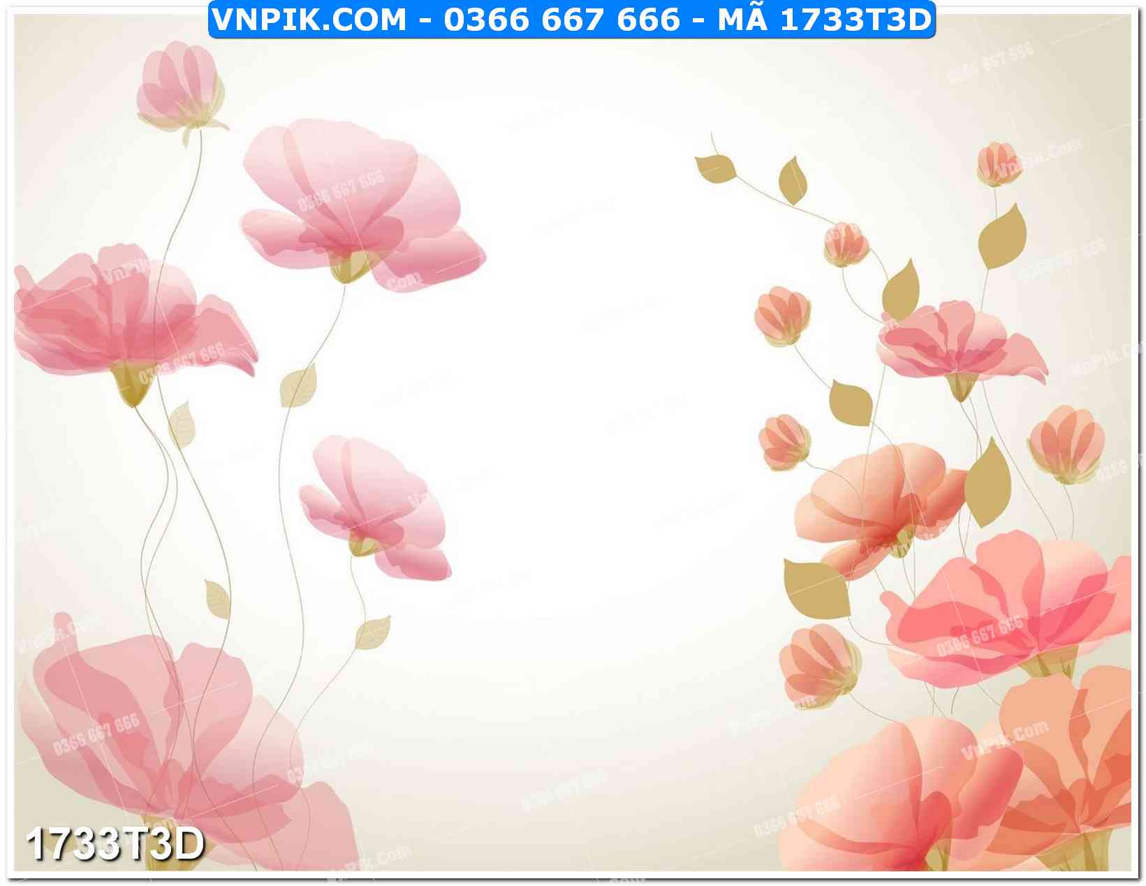 Trah Treo Tường – Tranh 3D Hiện Đại 1733T3D