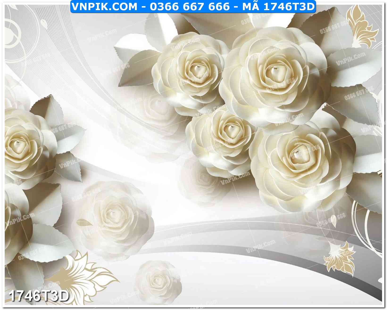 Trah Treo Tường – Tranh 3D Hiện Đại 1746T3D