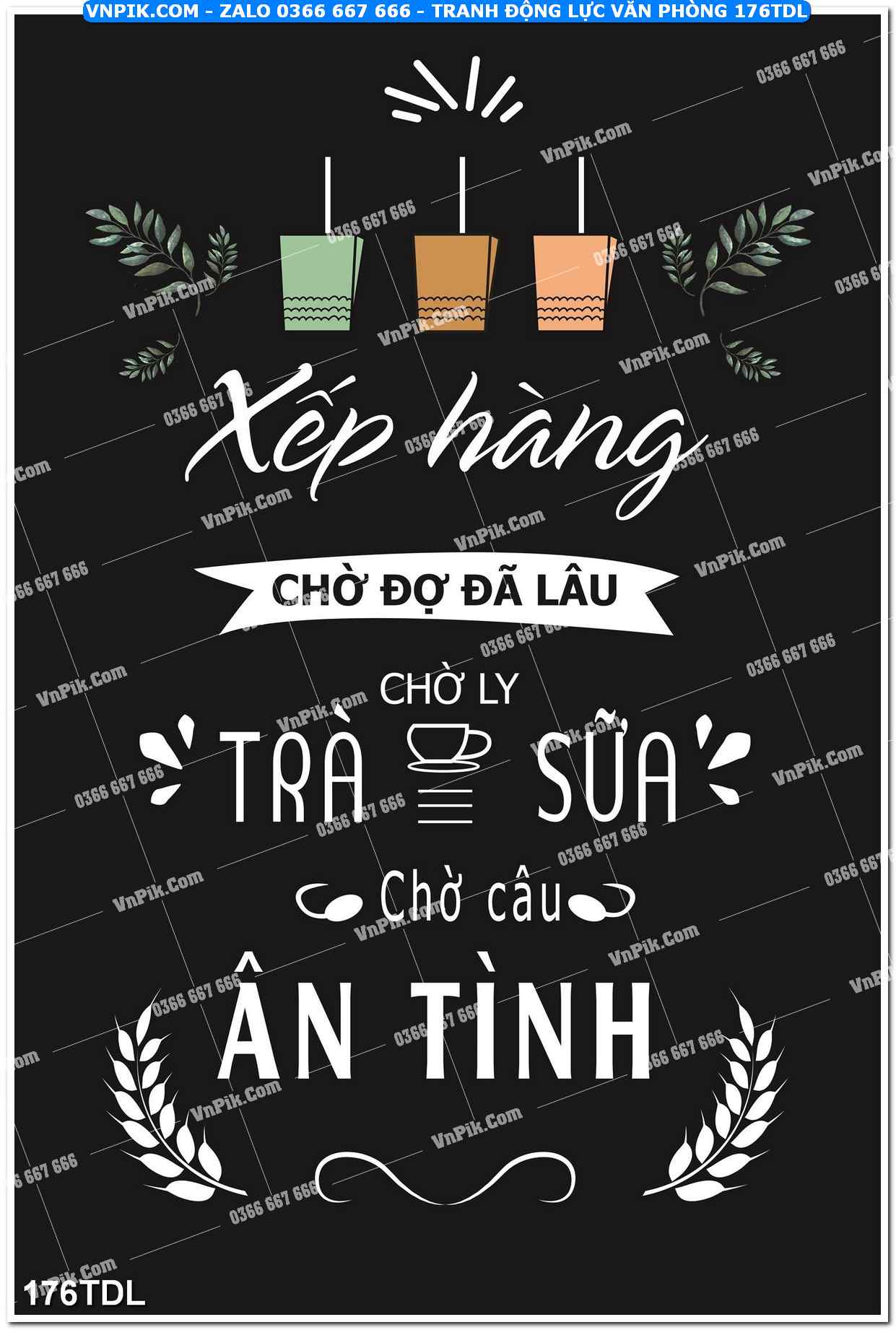 Tranh động lực văn phòng 176TDL