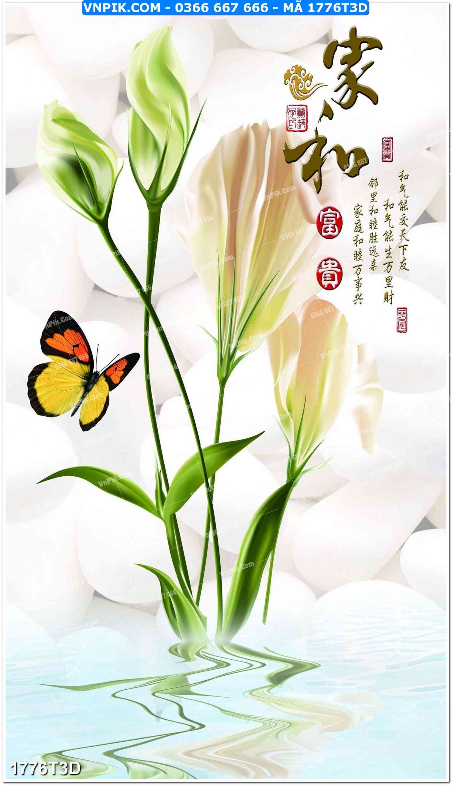Trah Treo Tường – Tranh 3D Hiện Đại 1776T3D