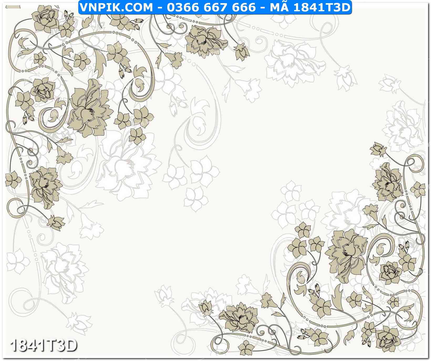 Trah Treo Tường – Tranh 3D Hiện Đại 1841T3D