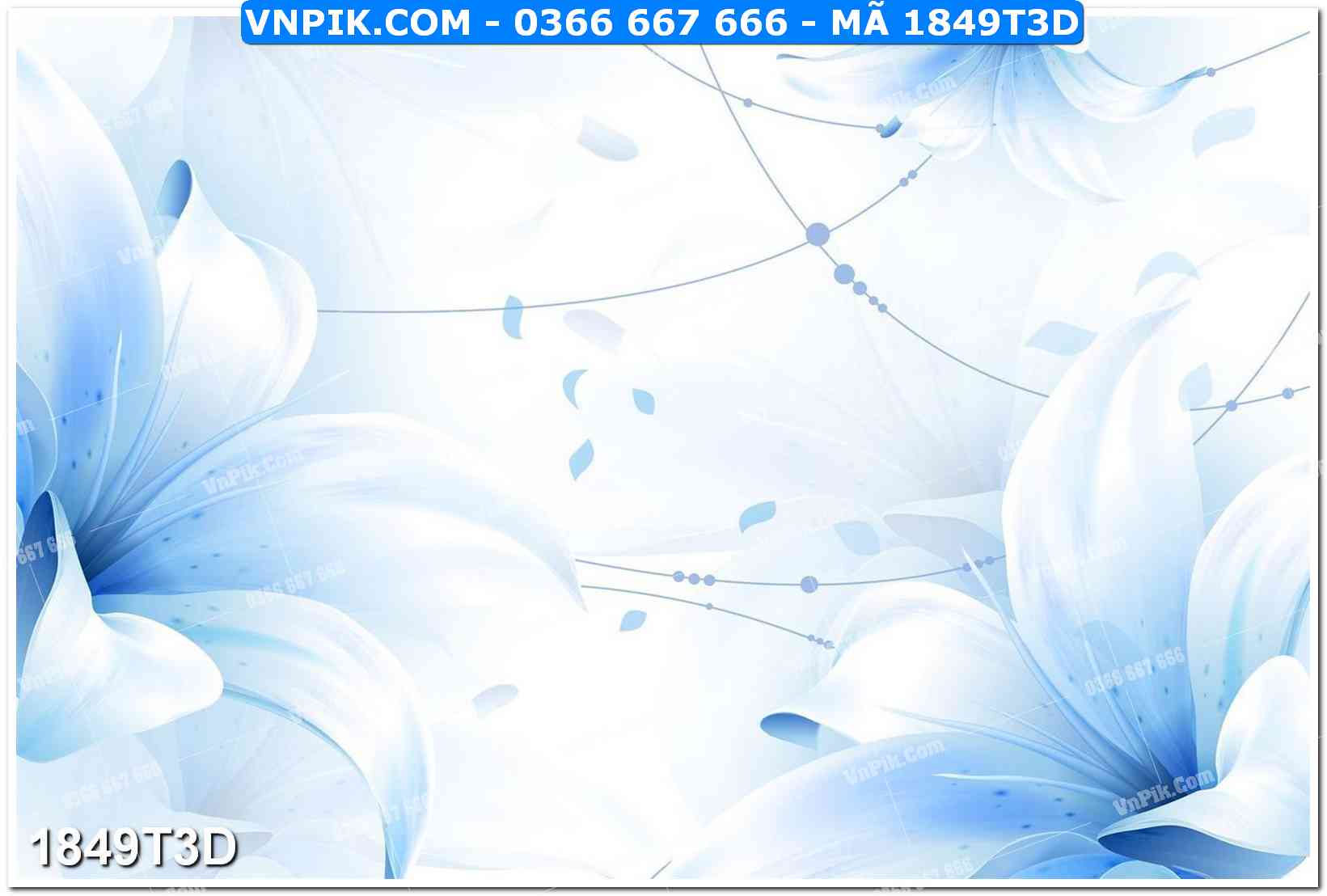 Trah Treo Tường – Tranh 3D Hiện Đại 1849T3D