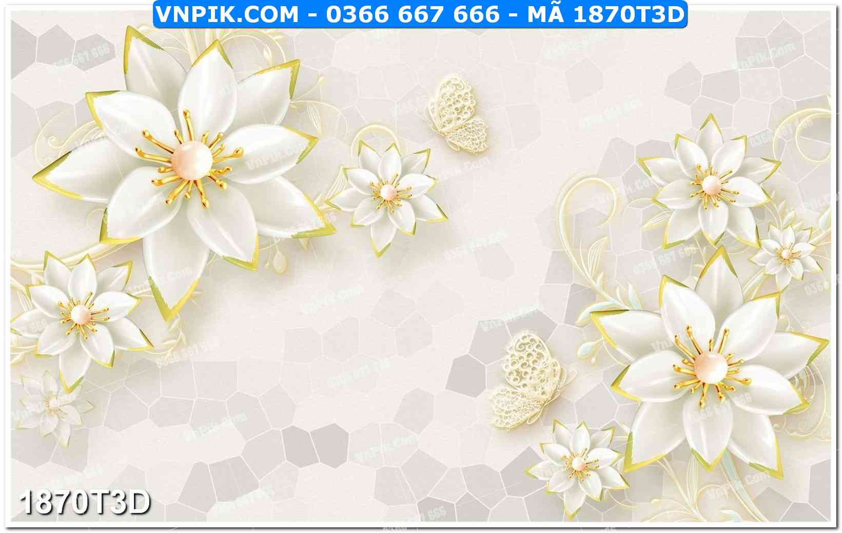 Trah Treo Tường – Tranh 3D Hiện Đại 1870T3D