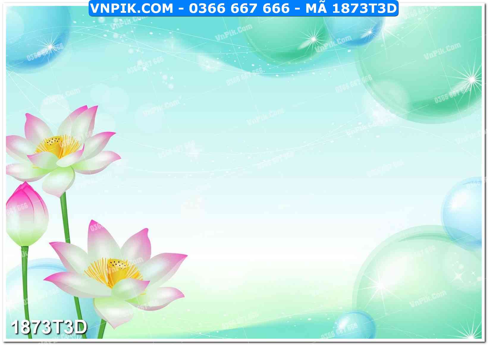 Trah Treo Tường – Tranh 3D Hiện Đại 1873T3D