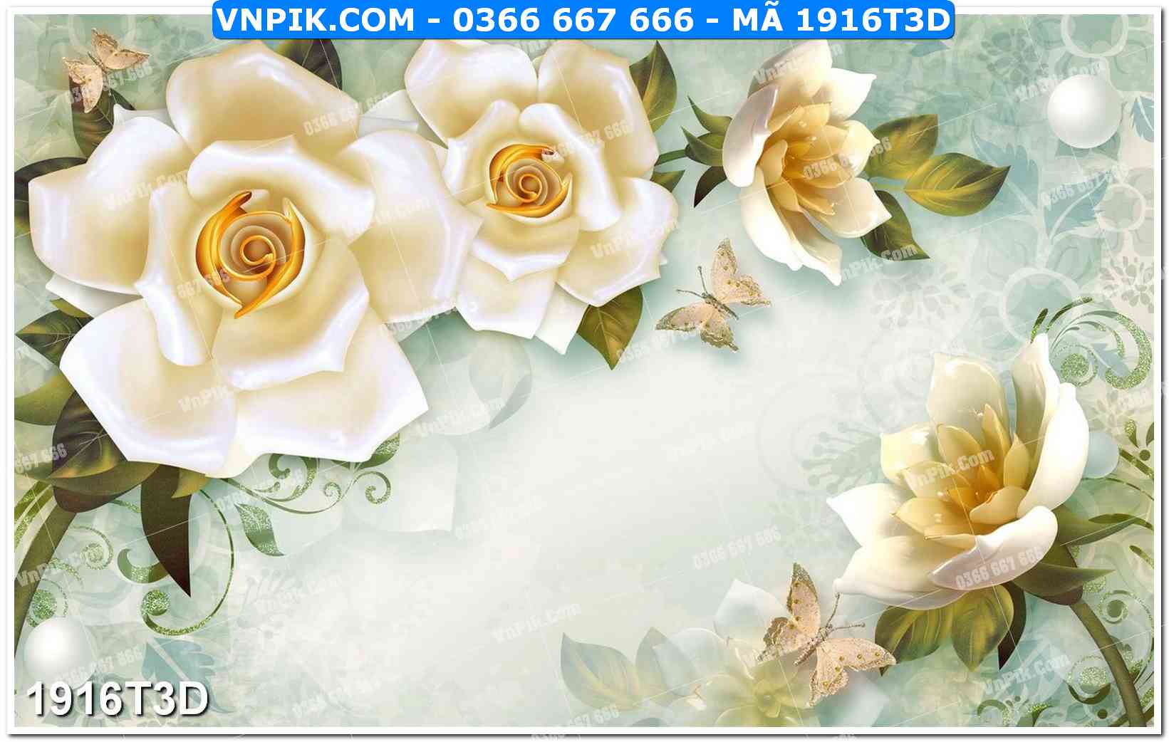Trah Treo Tường – Tranh 3D Hiện Đại 1916T3D