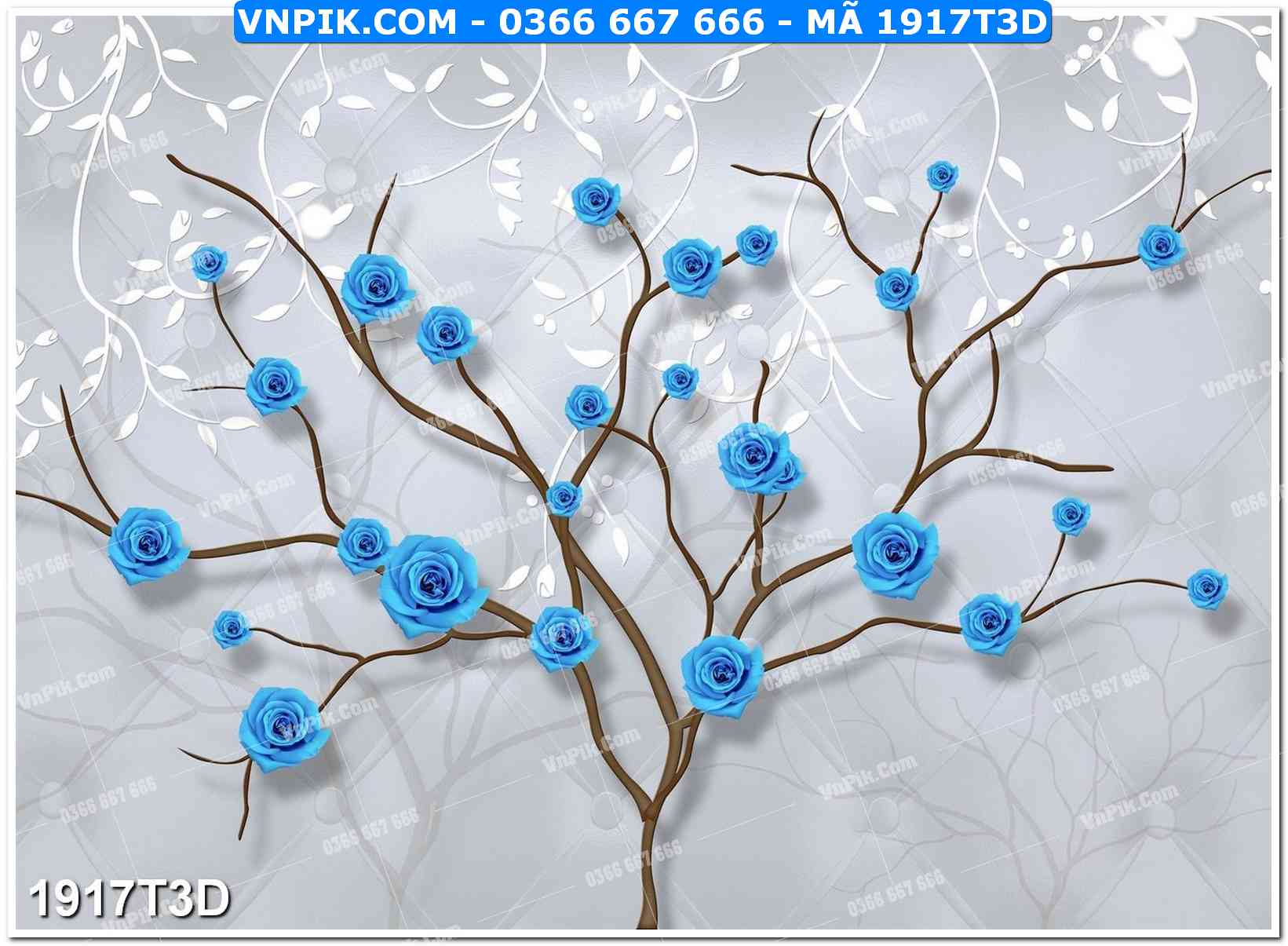 Trah Treo Tường – Tranh 3D Hiện Đại 1917T3D