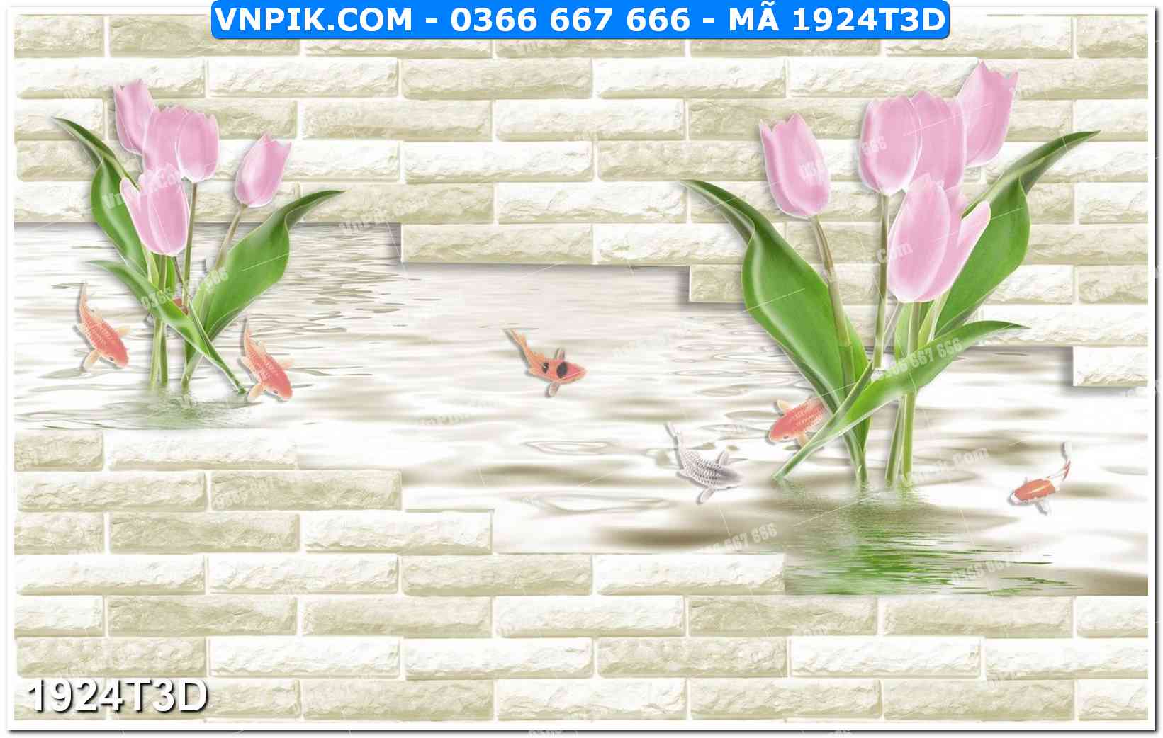 Trah Treo Tường – Tranh 3D Hiện Đại 1924T3D