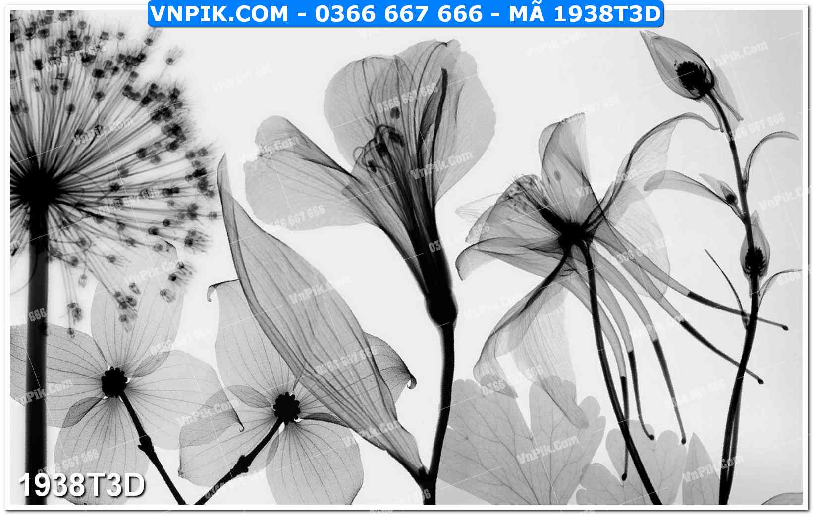 Trah Treo Tường – Tranh 3D Hiện Đại 1938T3D
