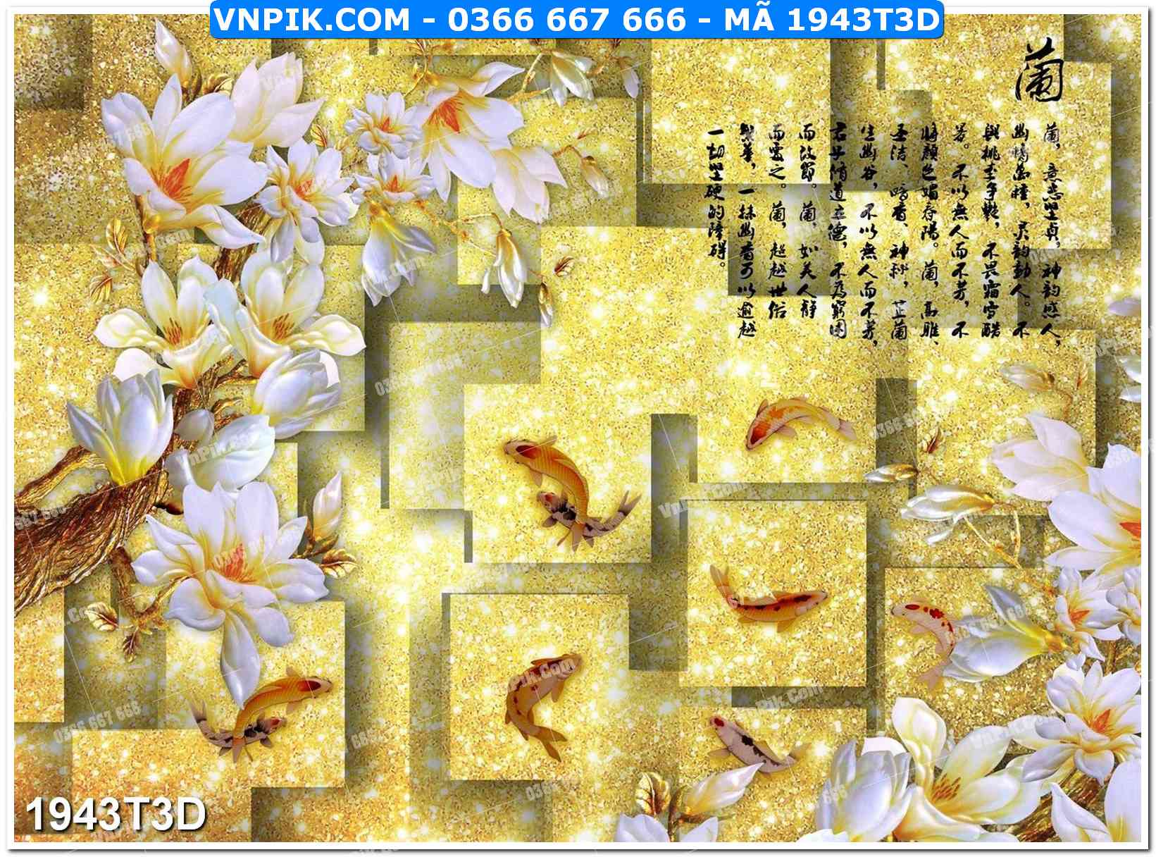 Trah Treo Tường – Tranh 3D Hiện Đại 1943T3D