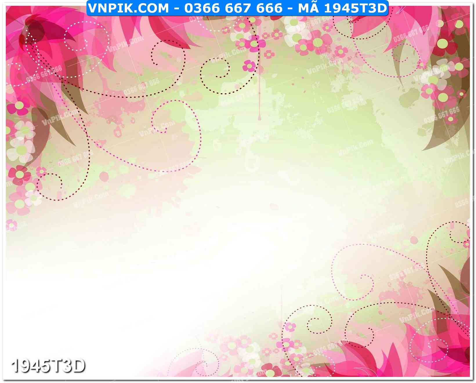 Trah Treo Tường – Tranh 3D Hiện Đại 1945T3D