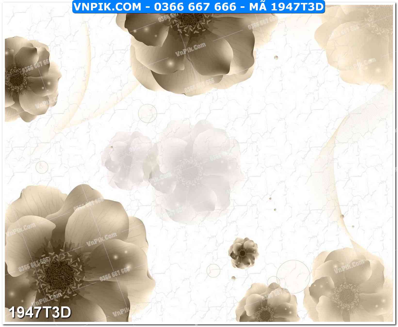 Trah Treo Tường – Tranh 3D Hiện Đại 1947T3D