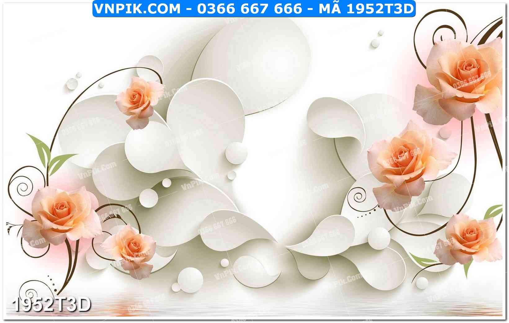 Trah Treo Tường – Tranh 3D Hiện Đại 1952T3D