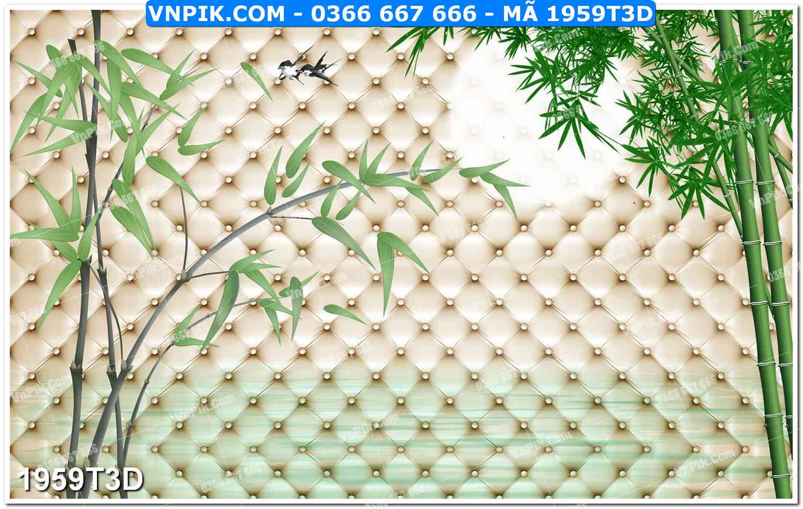 Trah Treo Tường – Tranh 3D Hiện Đại 1959T3D