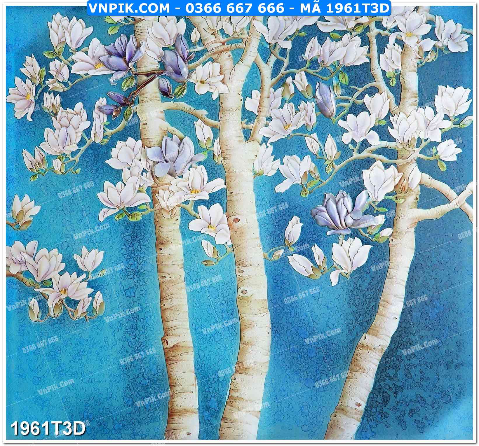 Trah Treo Tường – Tranh 3D Hiện Đại 1961T3D