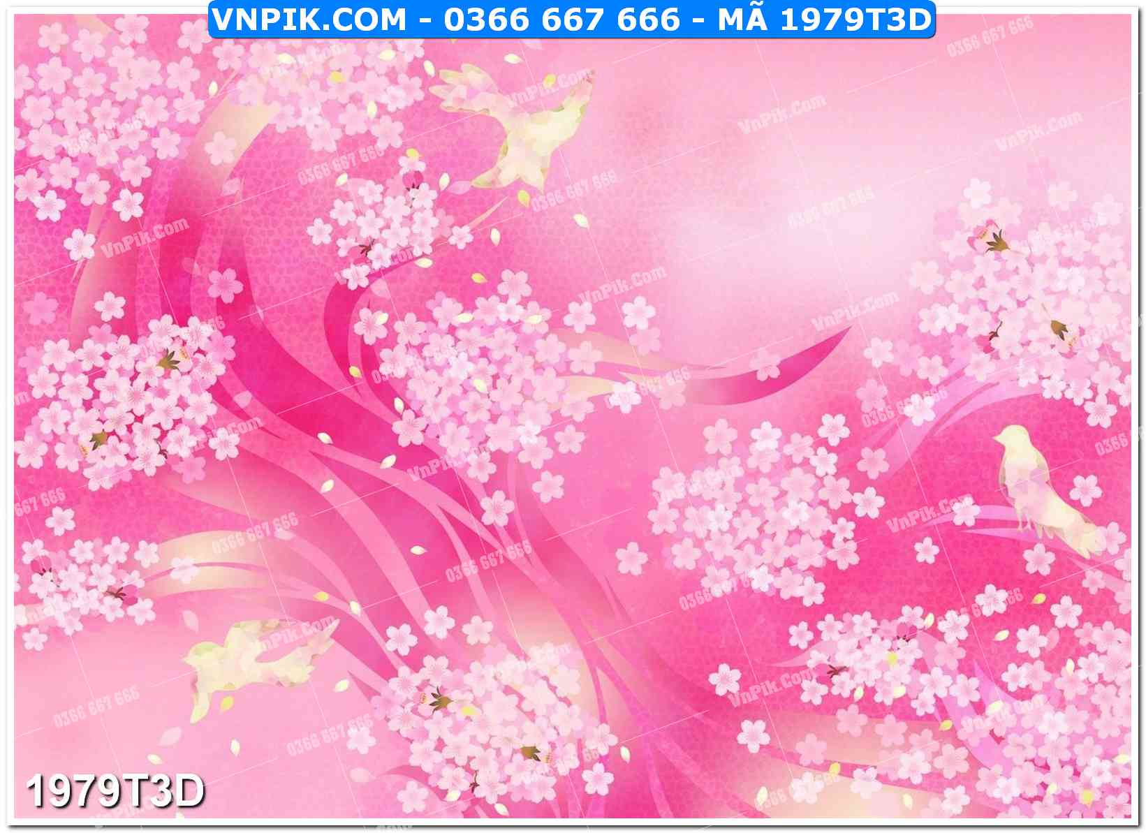 Trah Treo Tường – Tranh 3D Hiện Đại 1979T3D