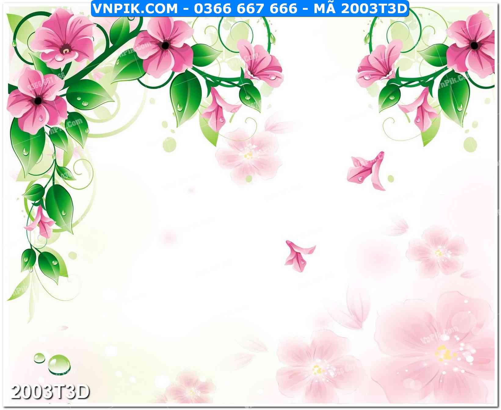 Trah Treo Tường – Tranh 3D Hiện Đại 2003T3D
