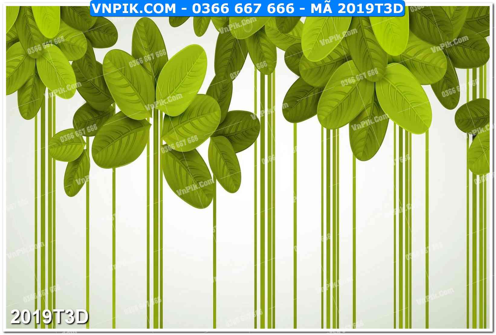 Trah Treo Tường – Tranh 3D Hiện Đại 2019T3D