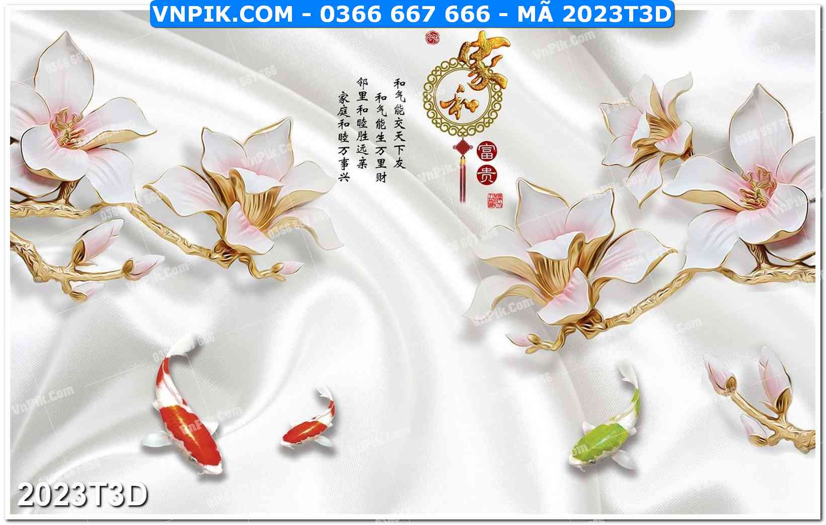 Trah Treo Tường – Tranh 3D Hiện Đại 2023T3D