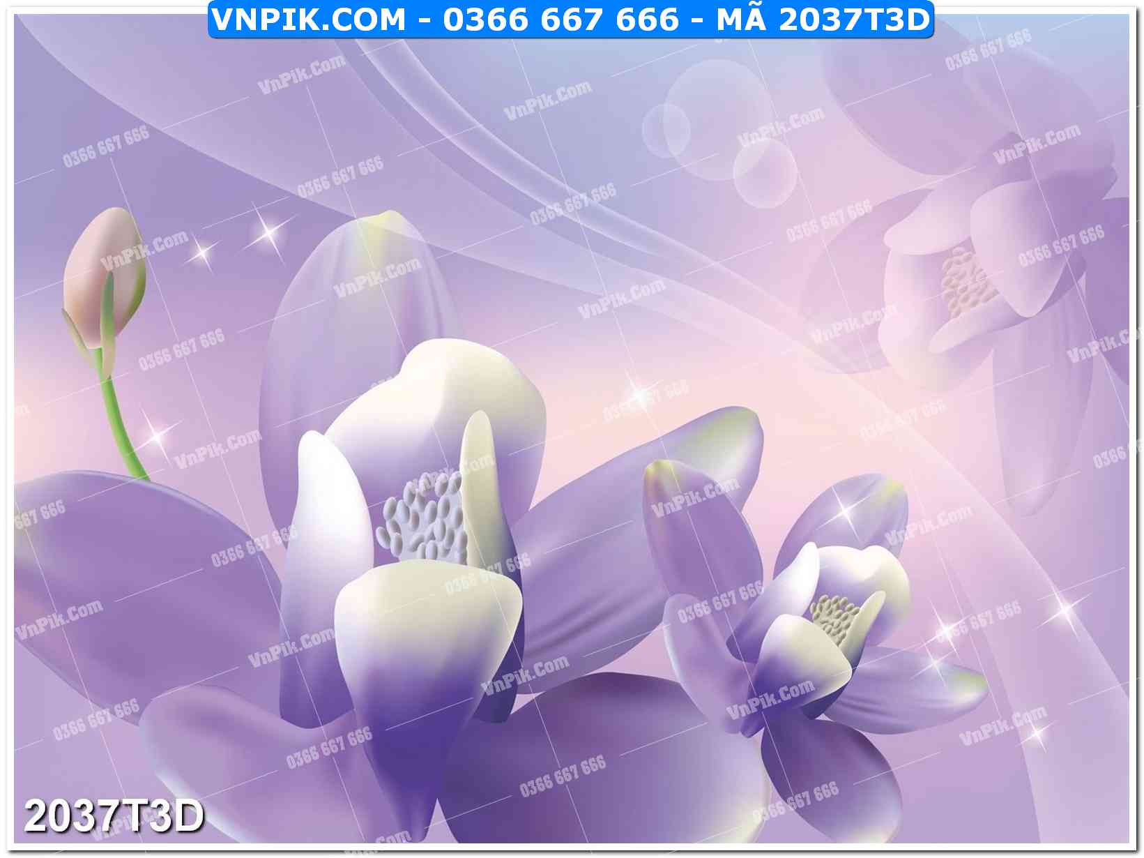 Trah Treo Tường – Tranh 3D Hiện Đại 2037T3D