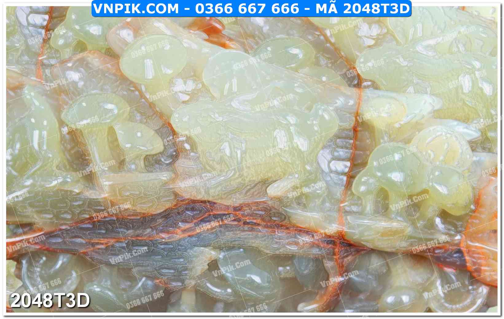 Trah Treo Tường – Tranh 3D Hiện Đại 2048T3D