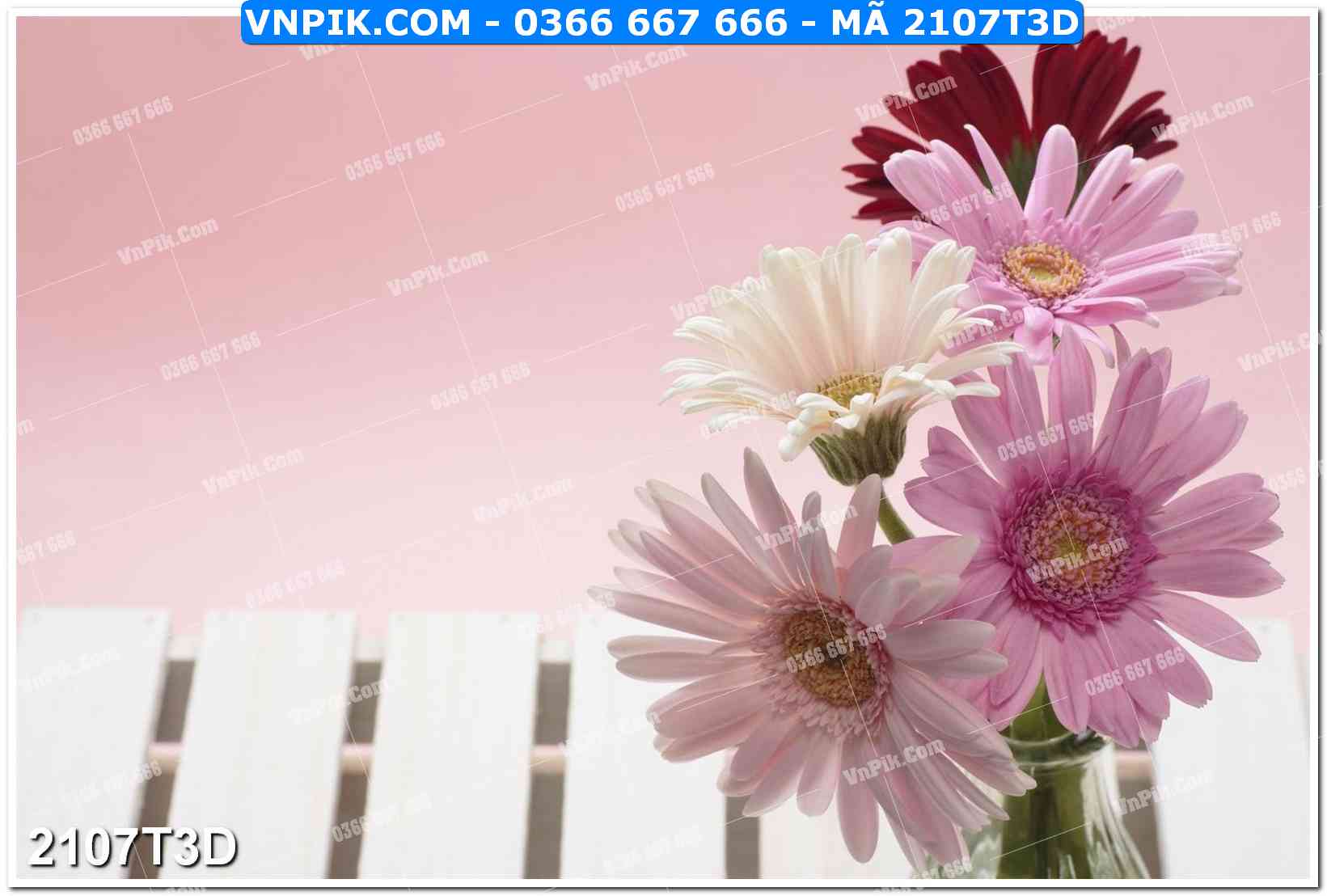 Trah Treo Tường – Tranh 3D Hiện Đại 2107T3D