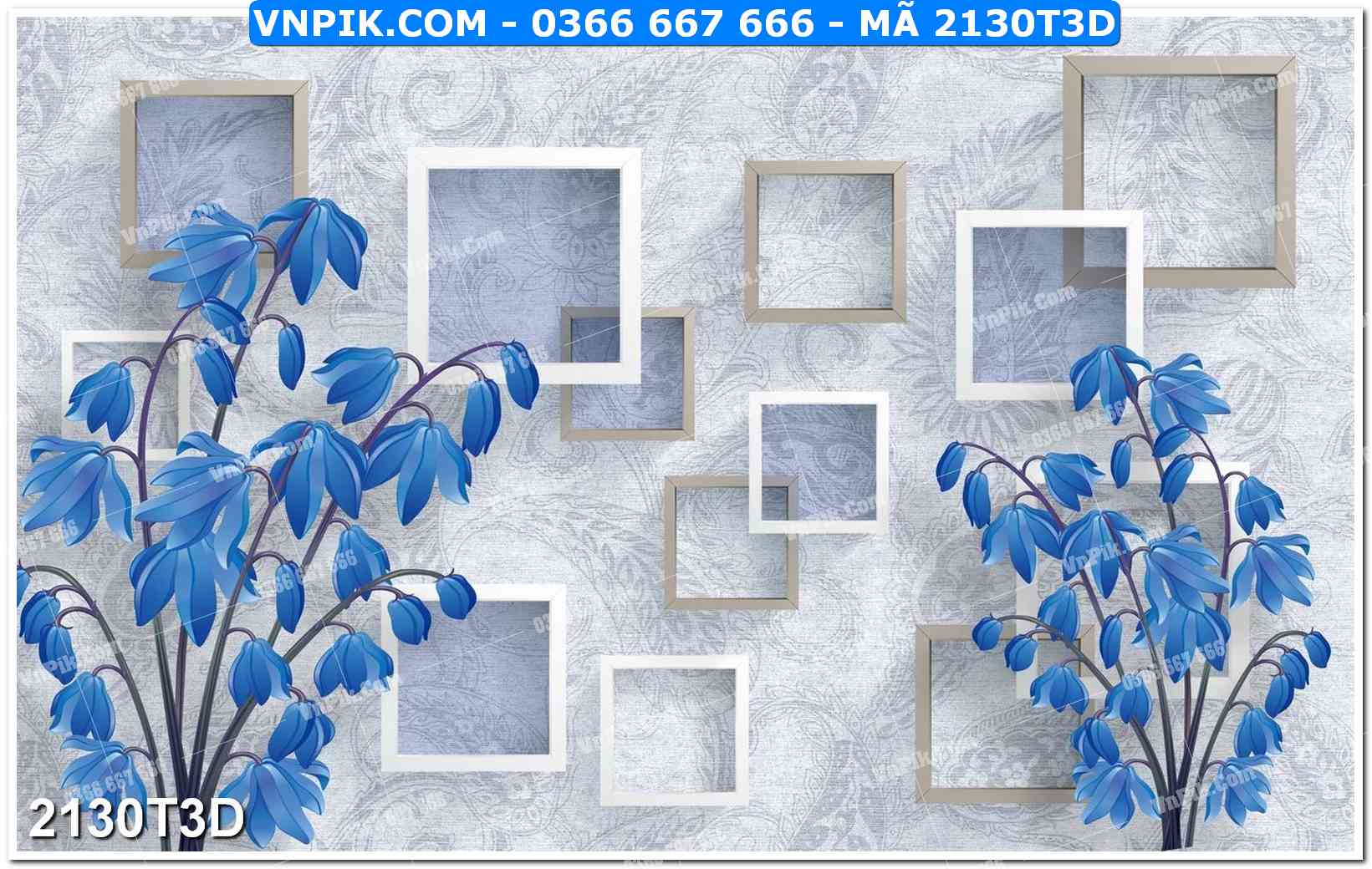 Trah Treo Tường – Tranh 3D Hiện Đại 2130T3D