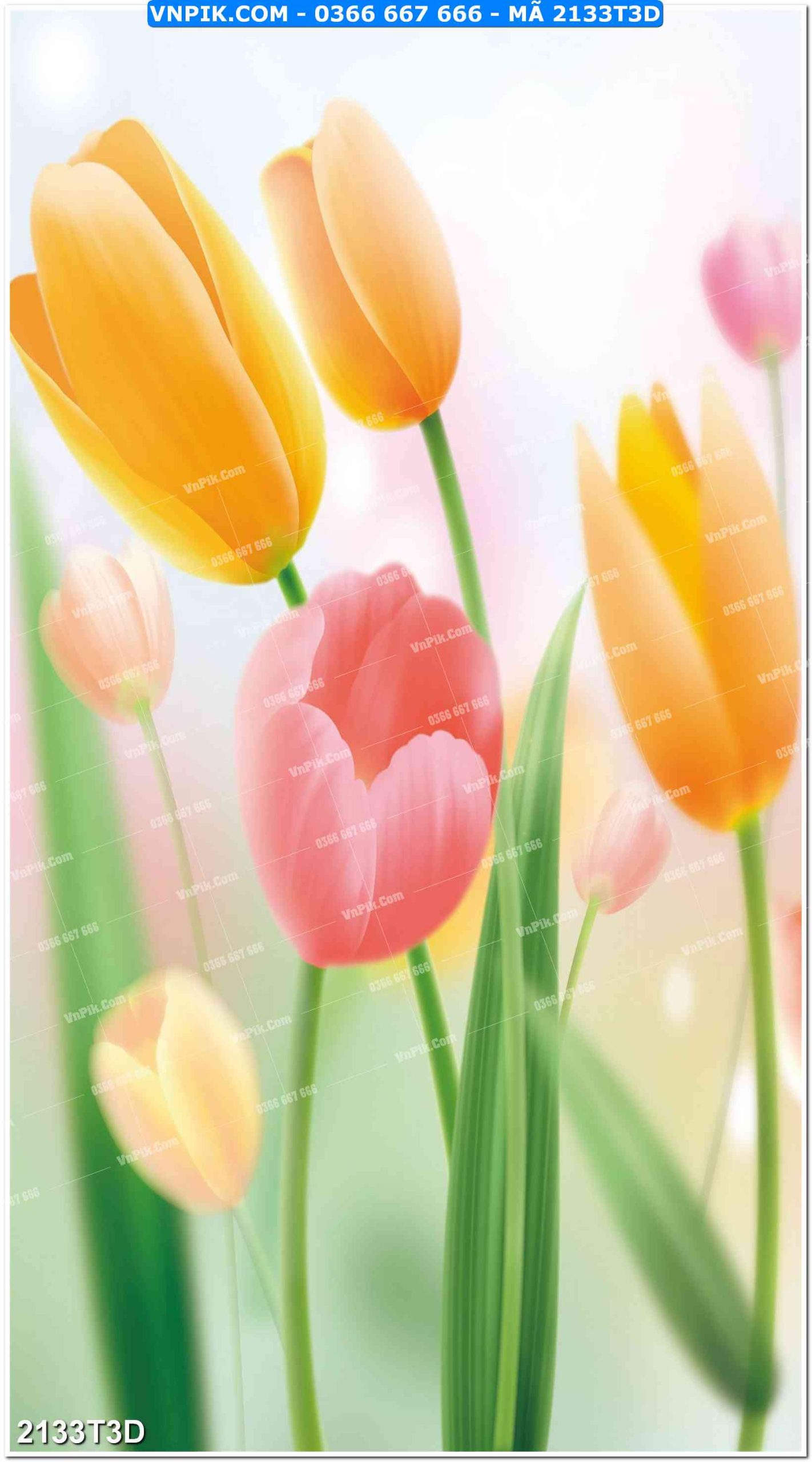 Trah Treo Tường – Tranh 3D Hiện Đại 2133T3D
