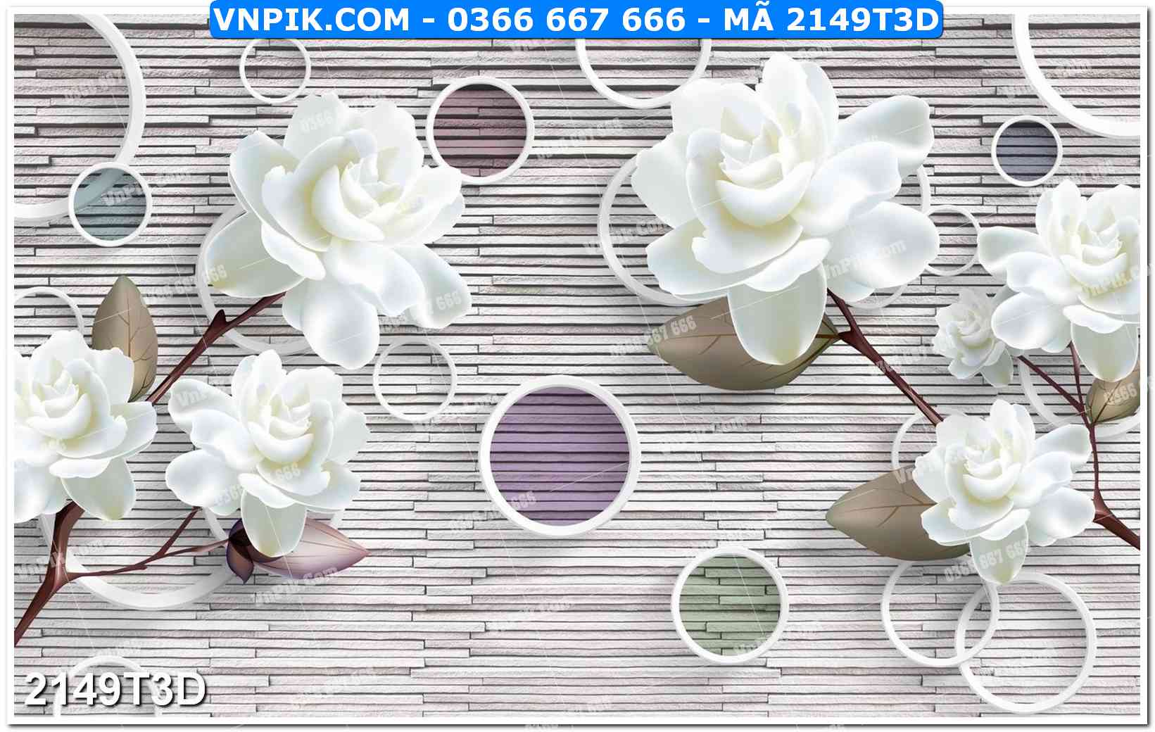 Trah Treo Tường – Tranh 3D Hiện Đại 2149T3D