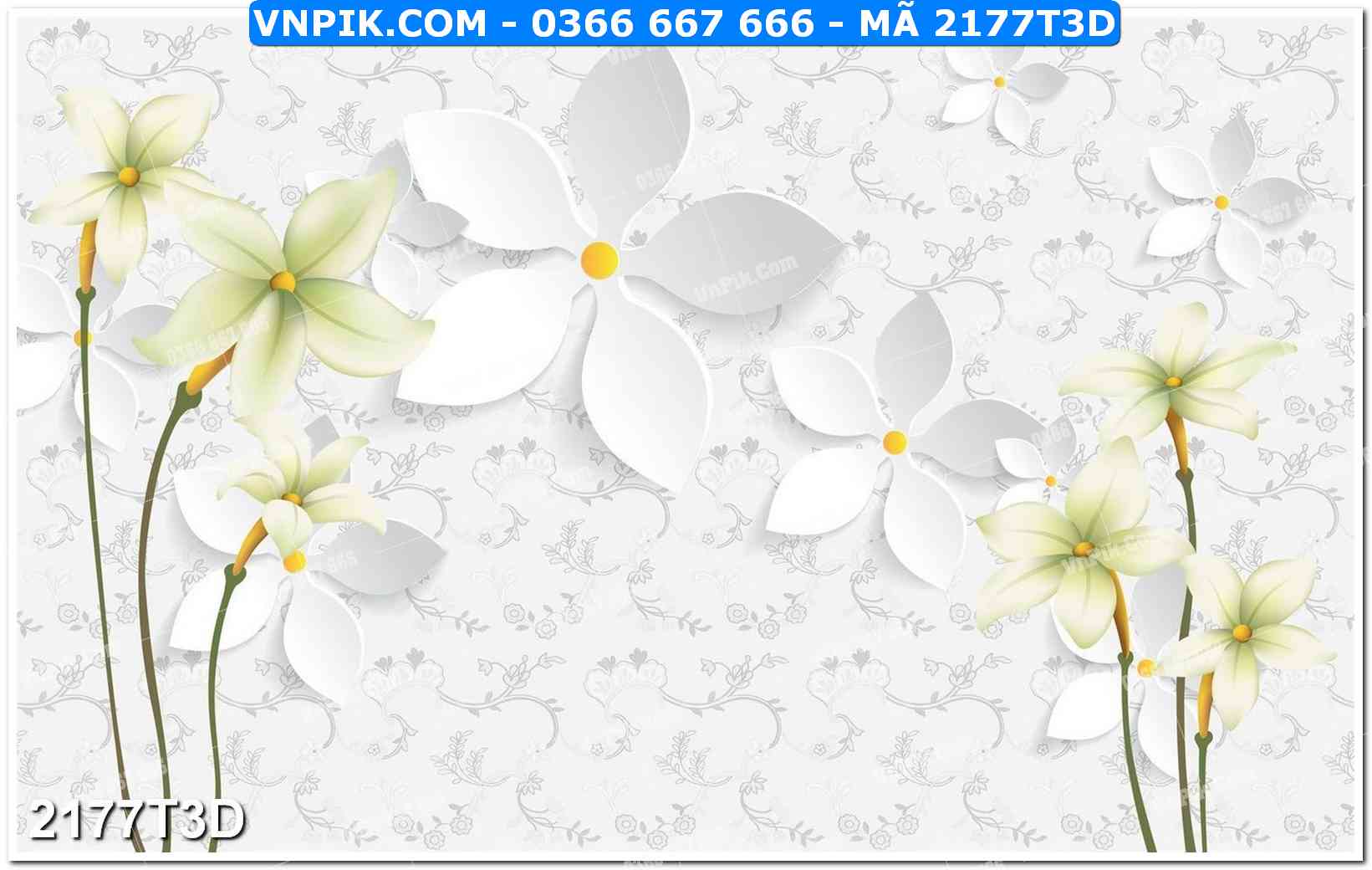 Trah Treo Tường – Tranh 3D Hiện Đại 2177T3D
