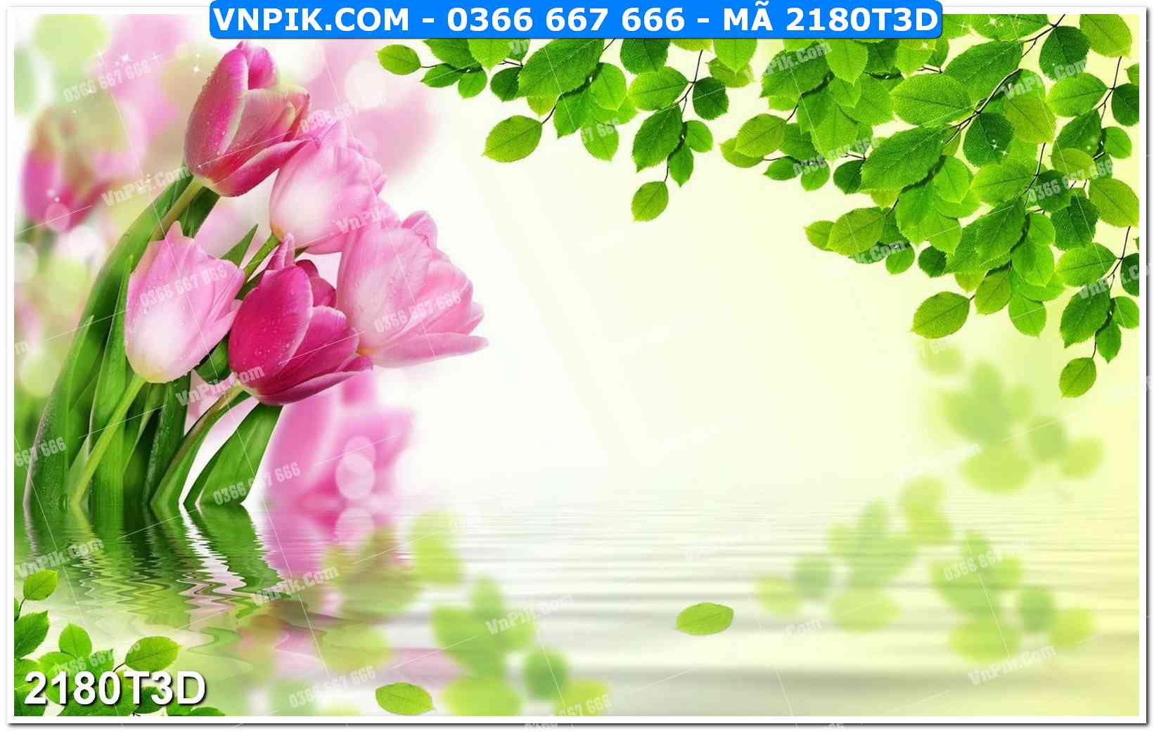 Trah Treo Tường – Tranh 3D Hiện Đại 2180T3D