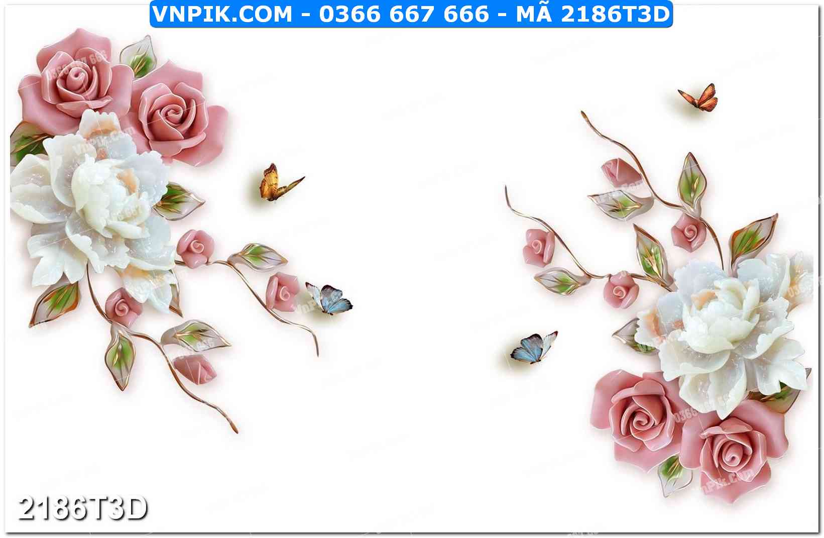 Trah Treo Tường – Tranh 3D Hiện Đại 2186T3D