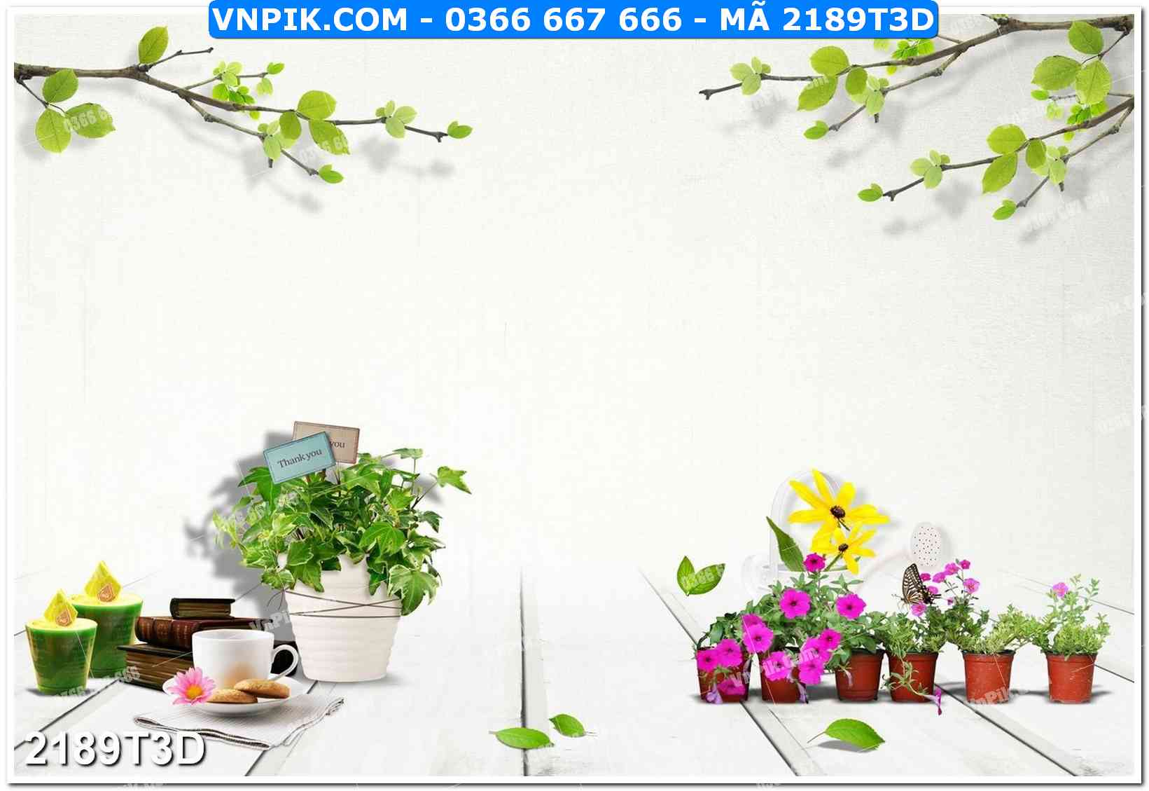 Trah Treo Tường – Tranh 3D Hiện Đại 2189T3D