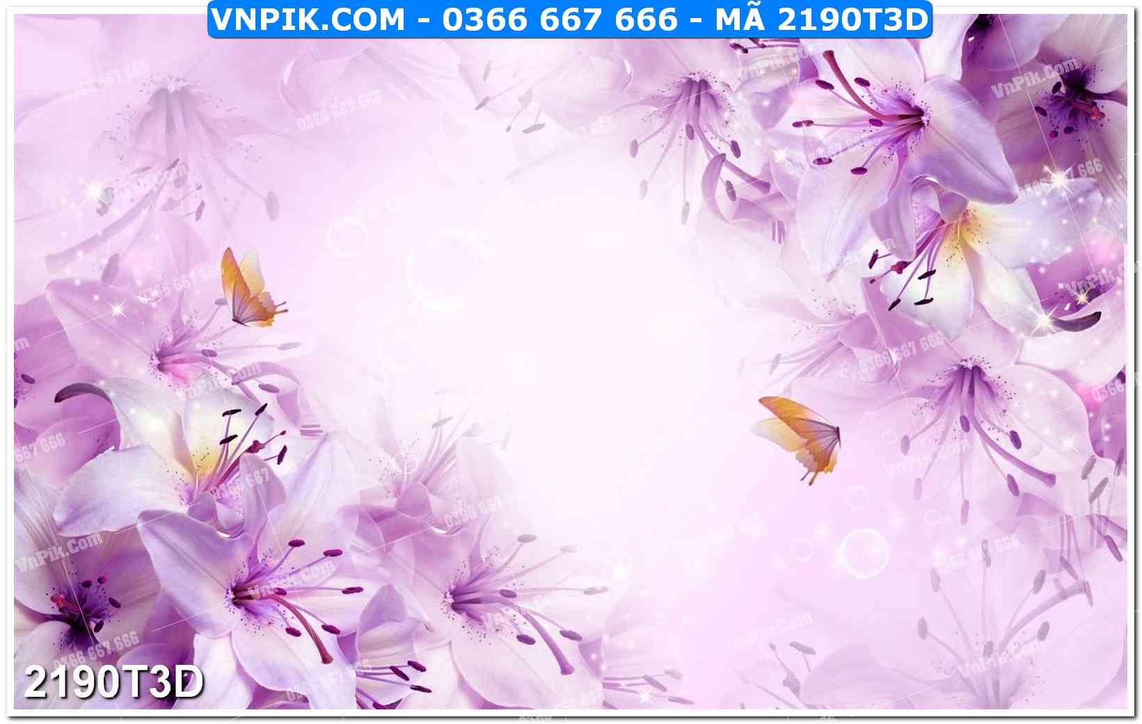 Trah Treo Tường – Tranh 3D Hiện Đại 2190T3D