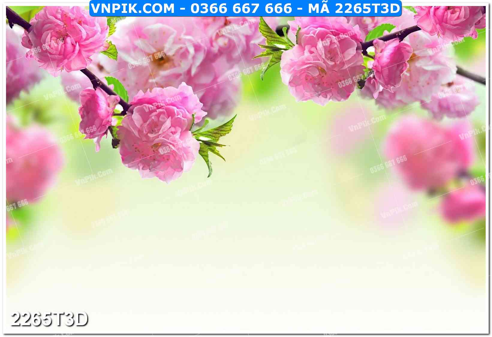 Trah Treo Tường – Tranh 3D Hiện Đại 2265T3D