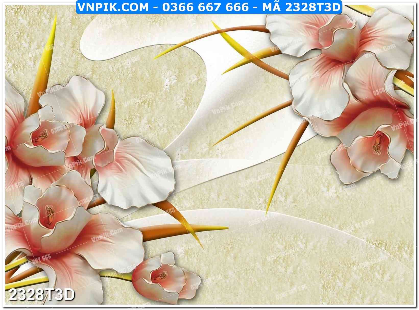 Trah Treo Tường – Tranh 3D Hiện Đại 2328T3D