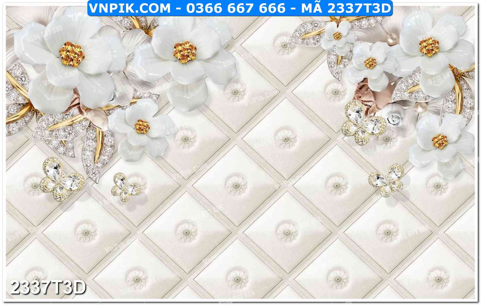Trah Treo Tường – Tranh 3D Hiện Đại 2337T3D