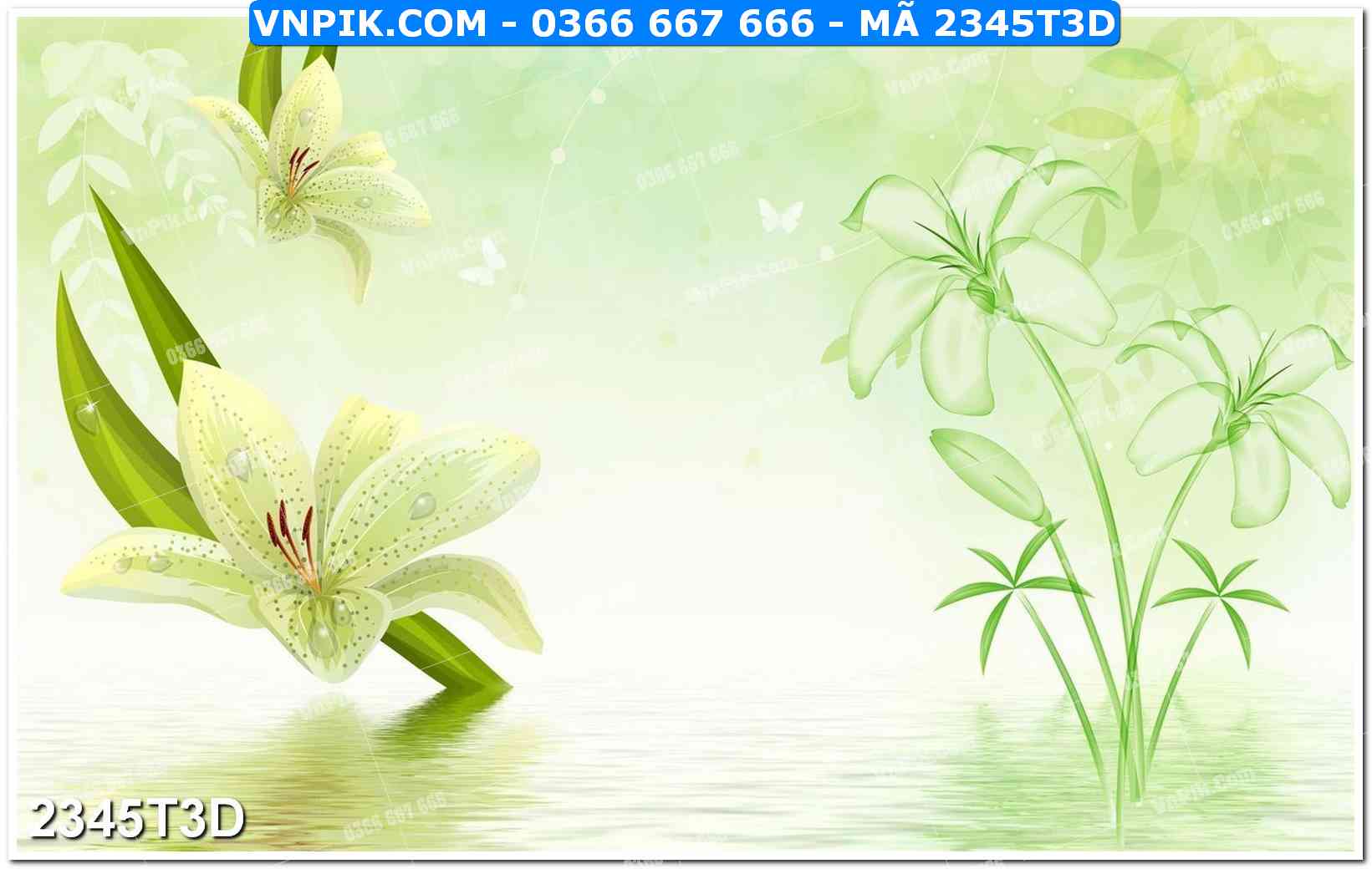 Trah Treo Tường – Tranh 3D Hiện Đại 2345T3D