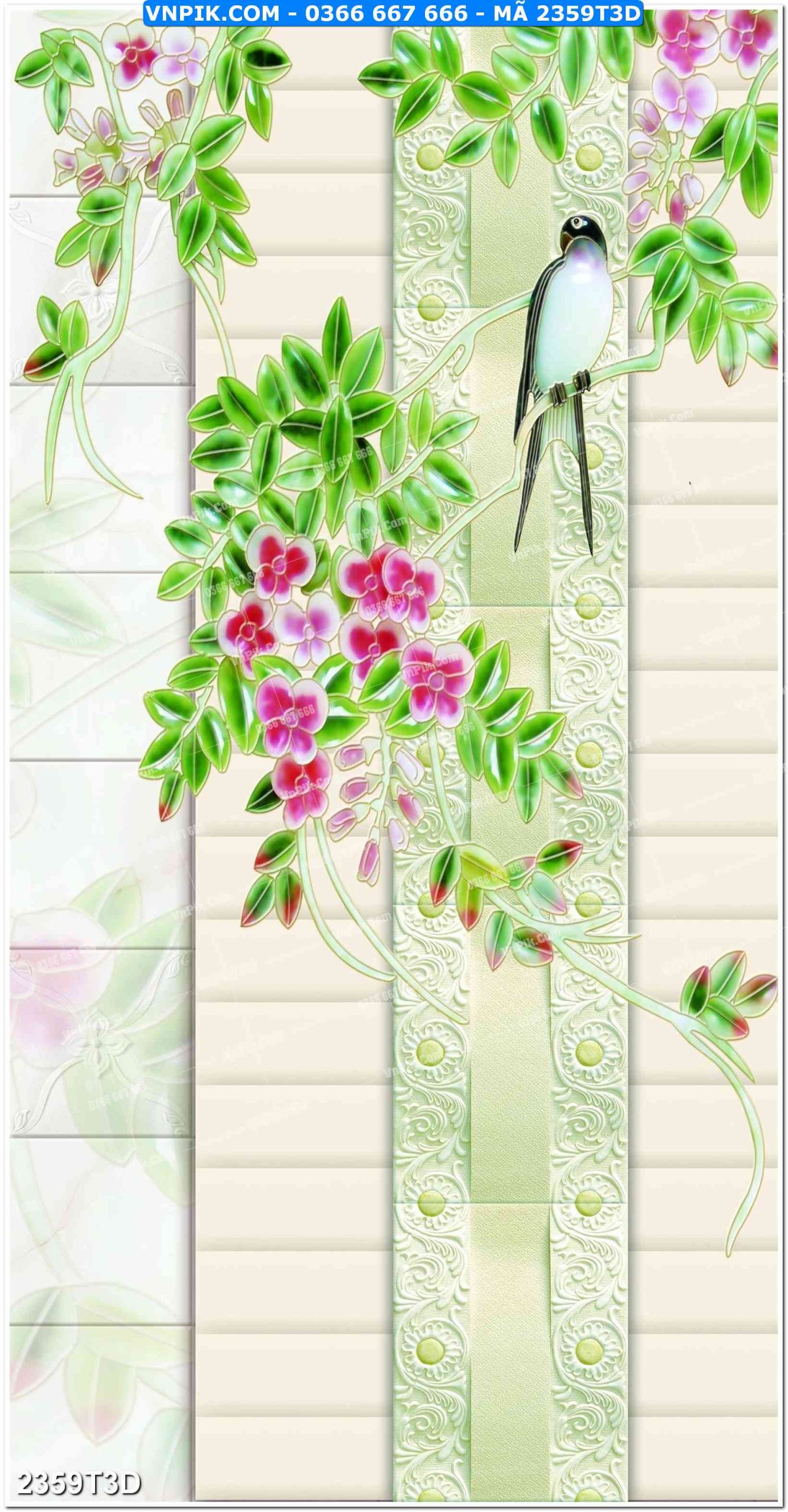 Trah Treo Tường – Tranh 3D Hiện Đại 2359T3D