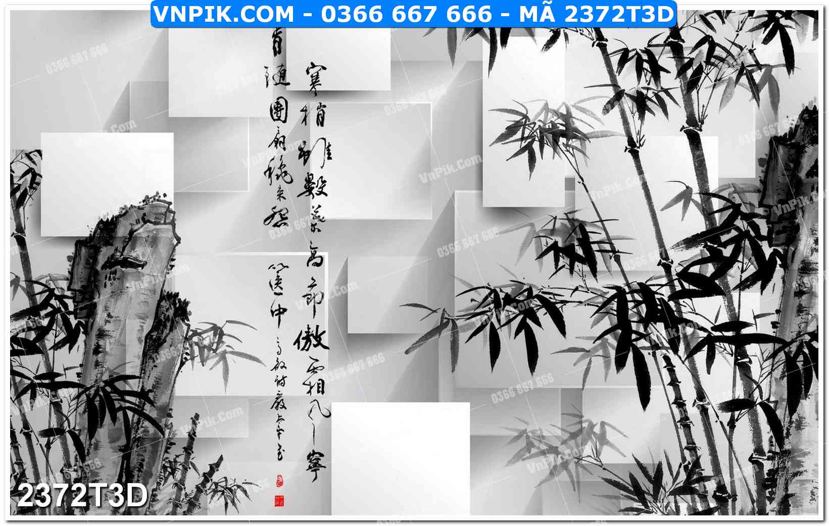 Trah Treo Tường – Tranh 3D Hiện Đại 2372T3D