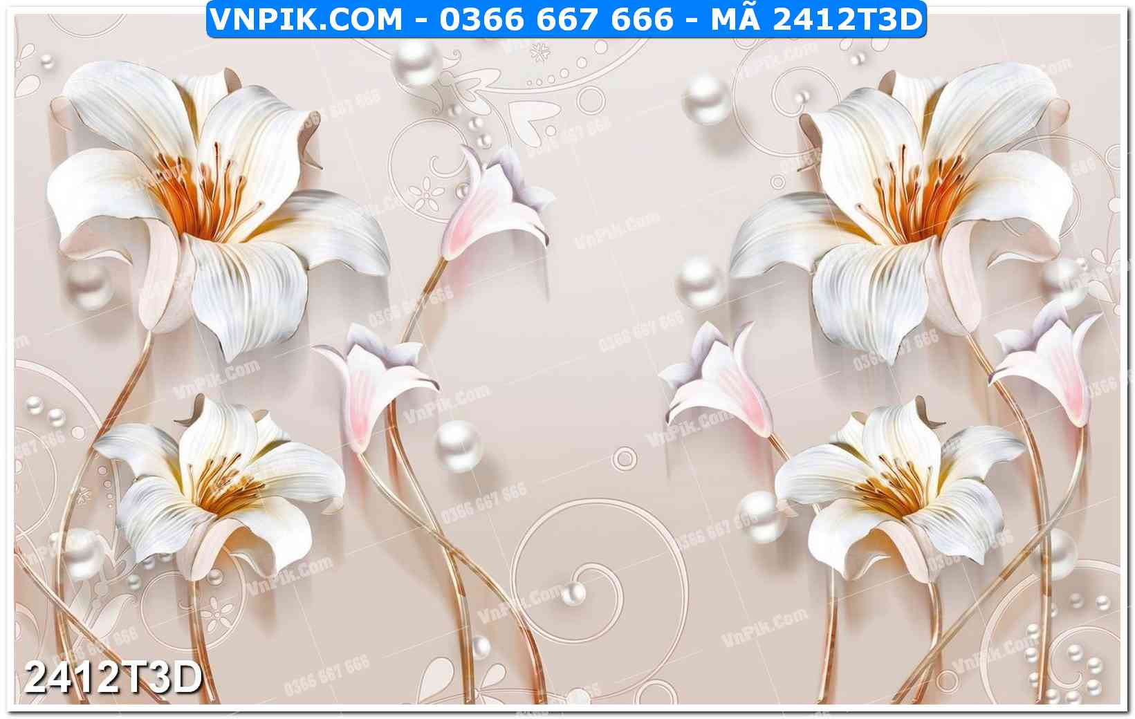 Trah Treo Tường – Tranh 3D Hiện Đại 2412T3D