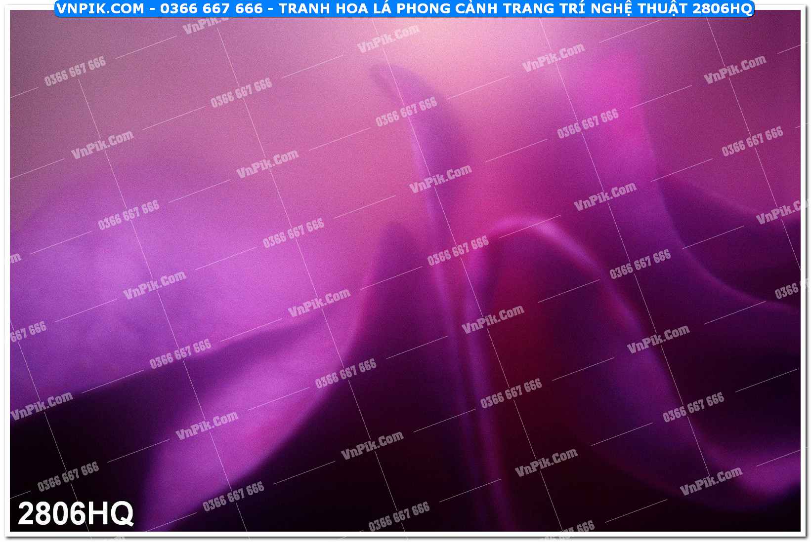 Tranh hoa lá phong cảnh trang trí nghệ thuật 2806HQ