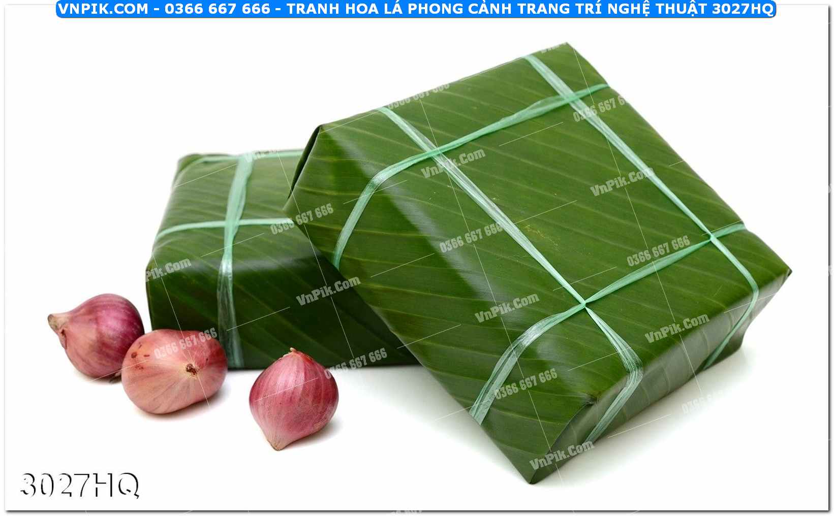 Tranh hoa lá phong cảnh trang trí nghệ thuật 3027HQ