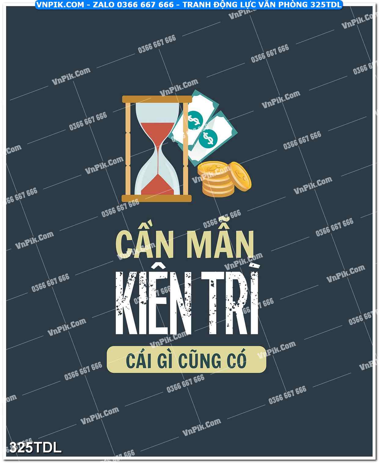 Tranh động lực văn phòng 325TDL