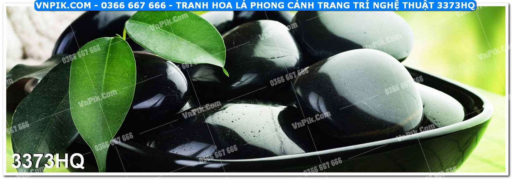 Tranh hoa lá phong cảnh trang trí nghệ thuật 3373HQ