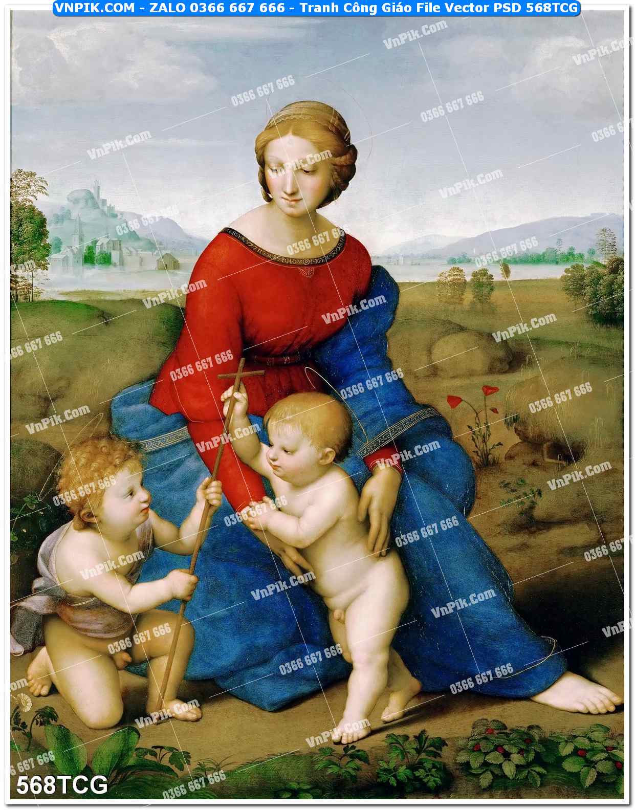 Tranh Công Giáo – Hình Công Giáo Treo Tường Đẹp File PSD 568TCG