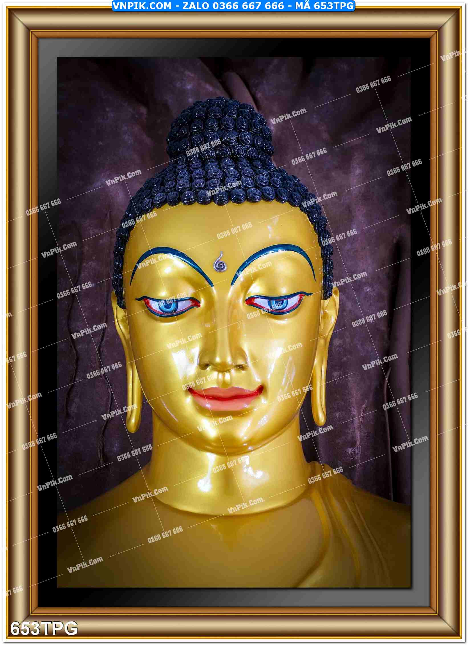 Tranh Phật Giáo Treo Tường – Tranh Bồ Tát Mã File 653TPG