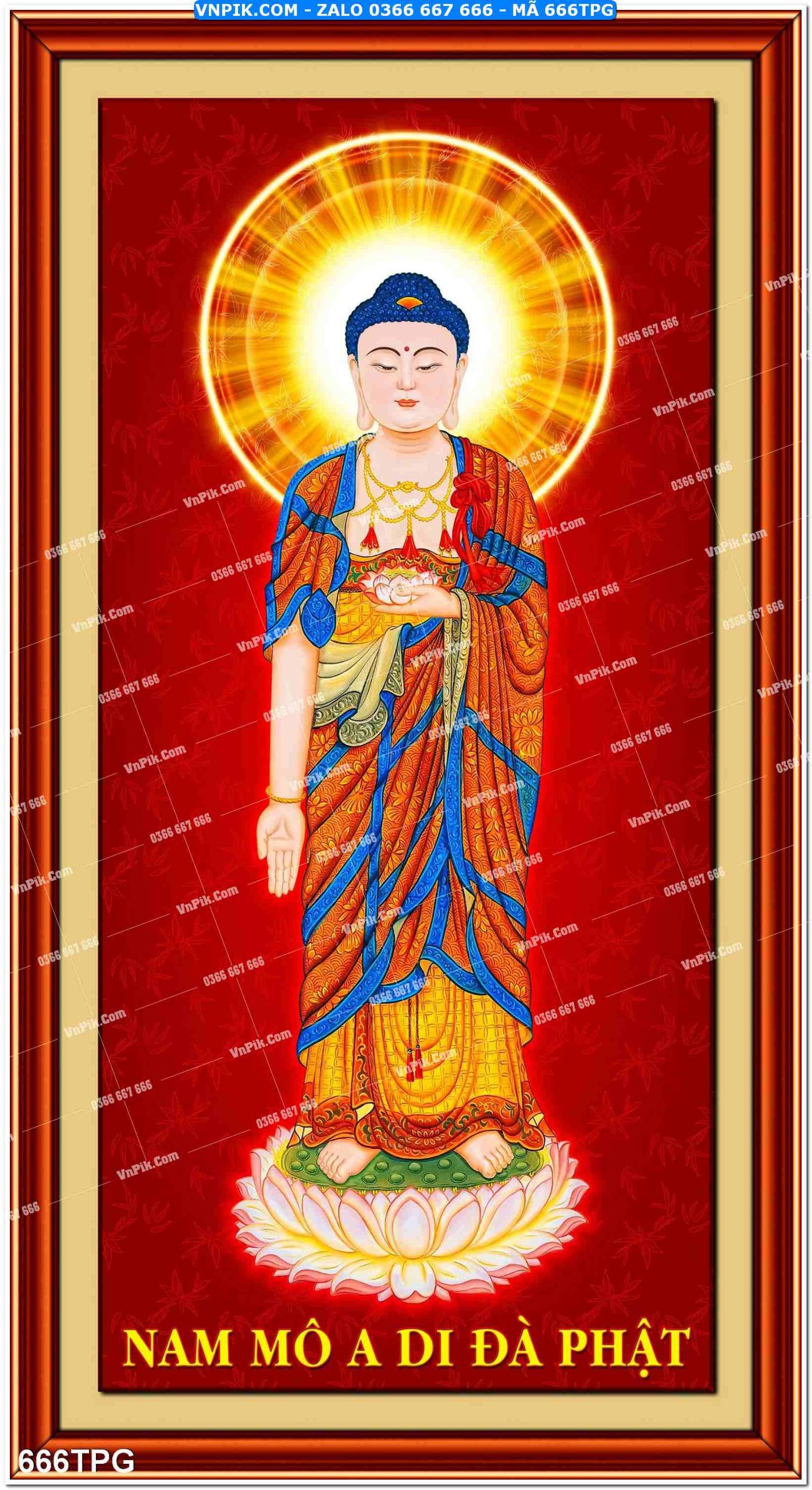 Tranh Phật Giáo Treo Tường – Tranh Bồ Tát Mã File 666TPG