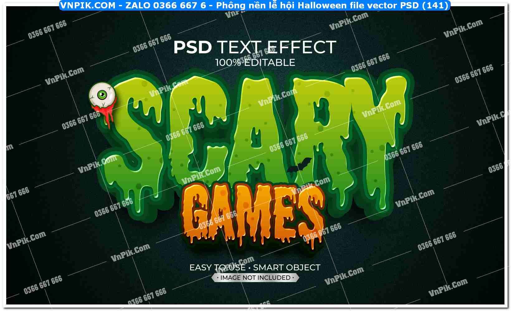 Phông nền lễ hội Halloween file vector PSD (141)