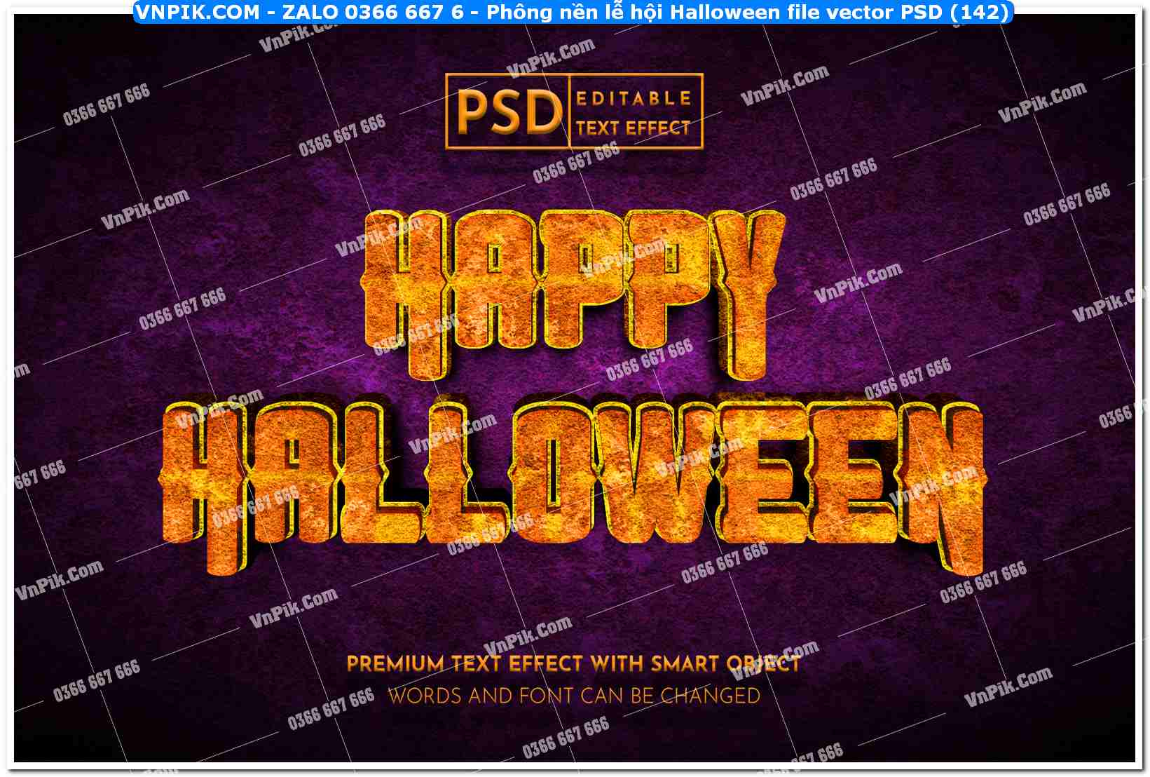 Phông nền lễ hội Halloween file vector PSD (142)
