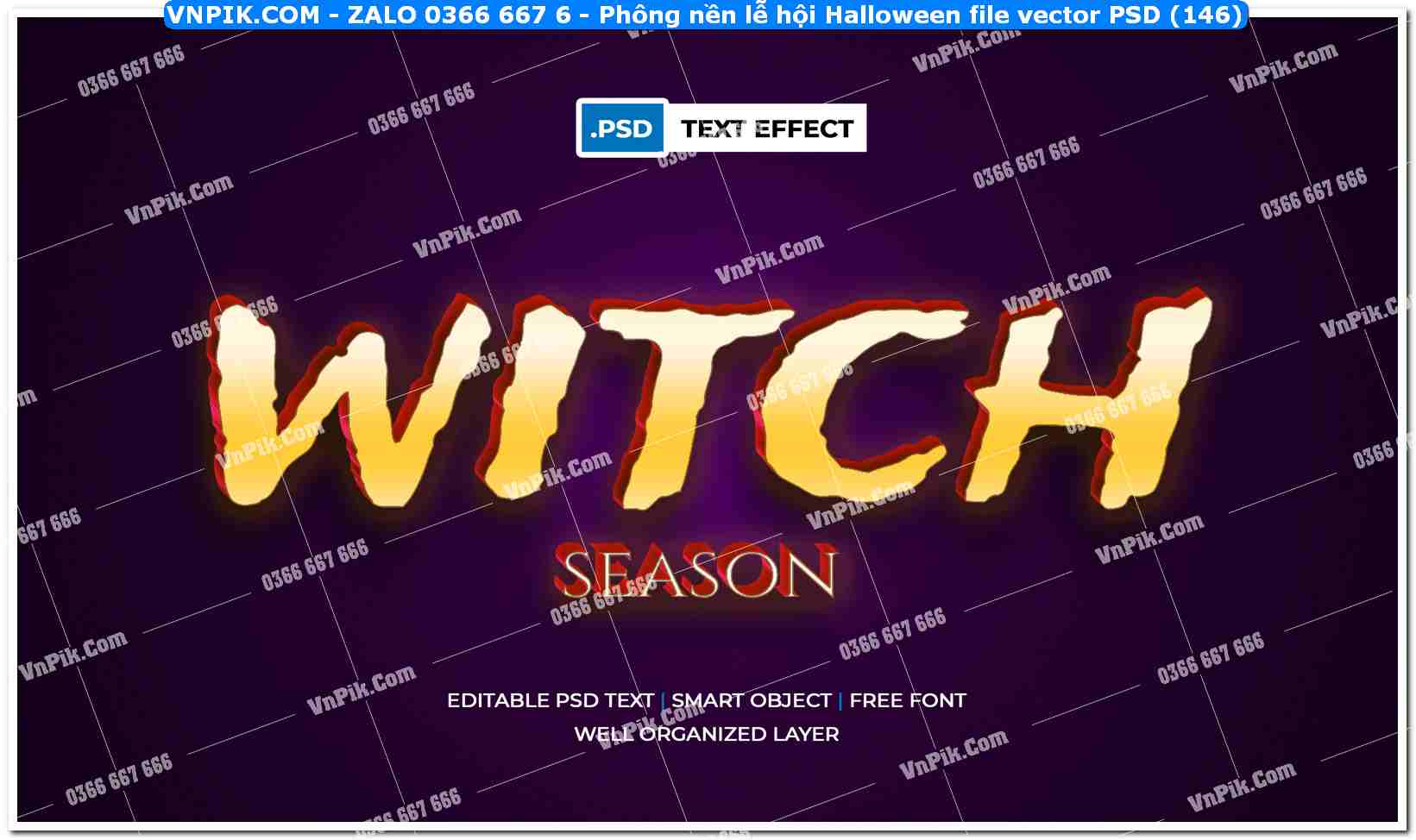 Phông nền lễ hội Halloween file vector PSD (146)